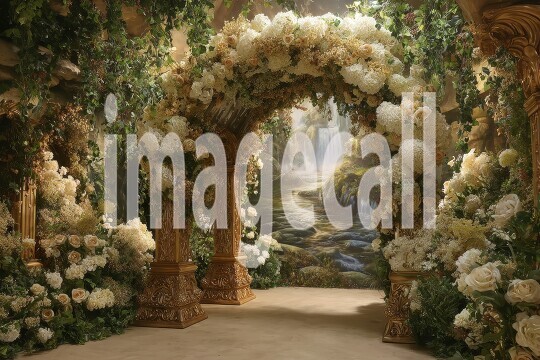 3425Floral Arch