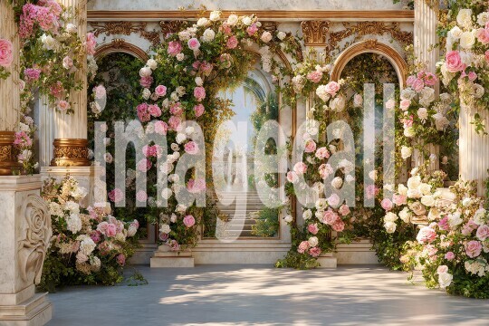 3437Floral Arch