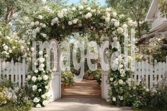 3446Floral Arch