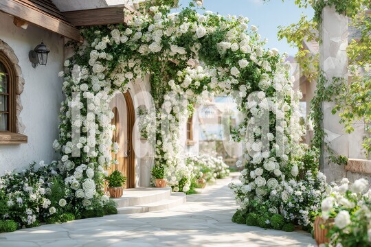 3447Floral Arch