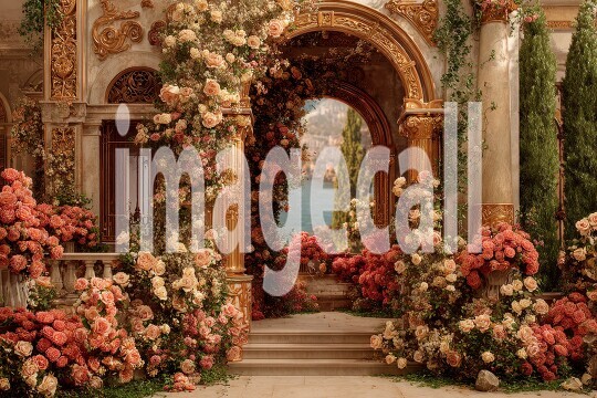 3461Floral Arch