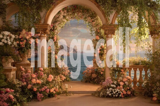 3469Floral Arch