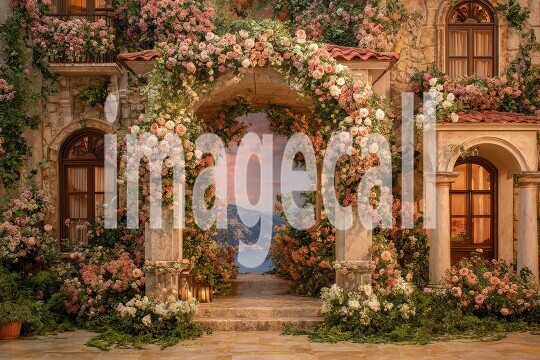 3471Floral Arch