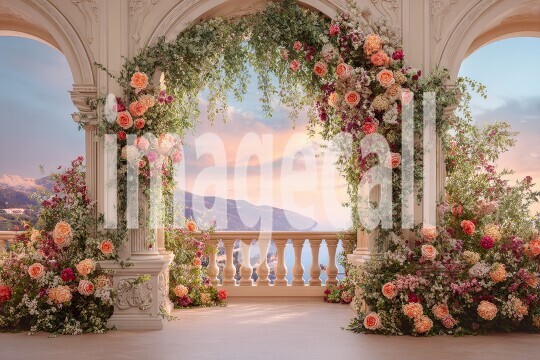 3473Floral Arch