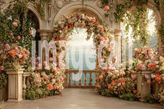 3476Floral Arch