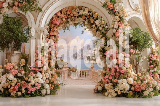 3478Floral Arch