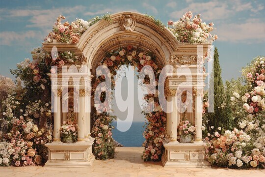 3479Floral Arch