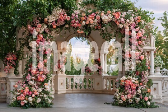 3481Floral Arch