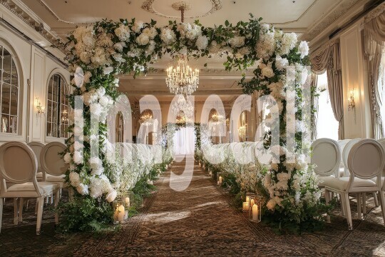 3501Floral Arch