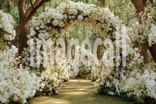 3503Floral Arch