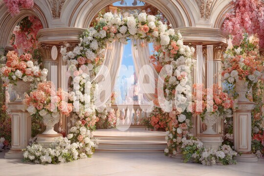 3521Floral Arch