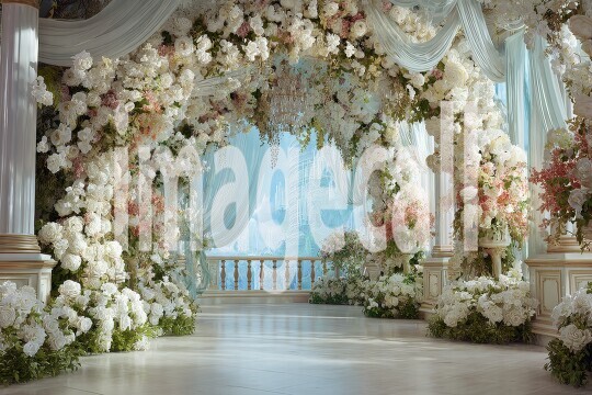 3523Floral Arch