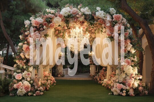 3534Floral Arch