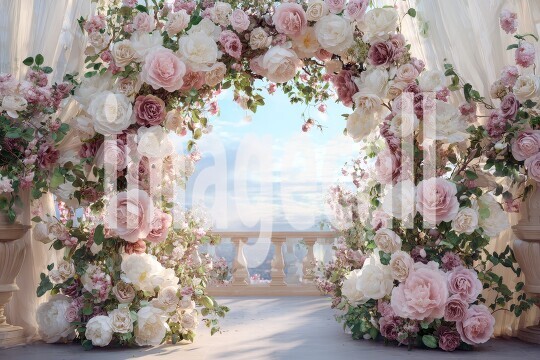 3536Floral Arch