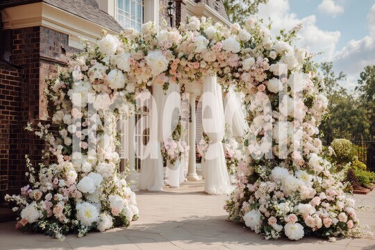 3537Floral Arch