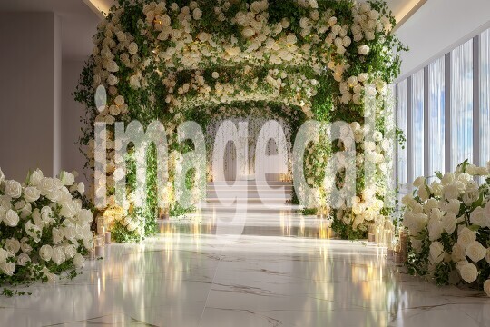3549Floral Arch