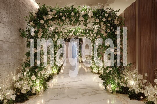 3552Floral Arch