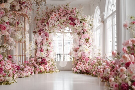 3575Floral Arch