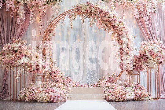 3583Floral Arch