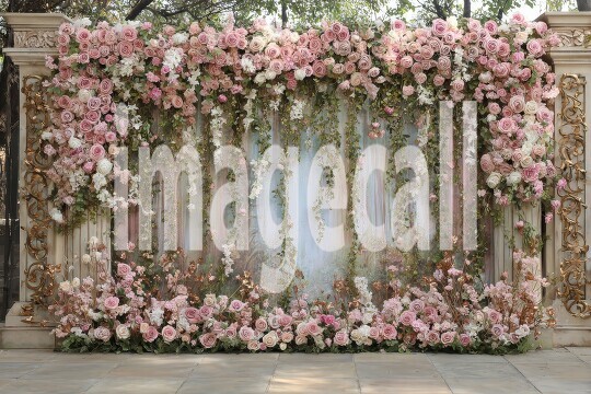 3584Floral Arch