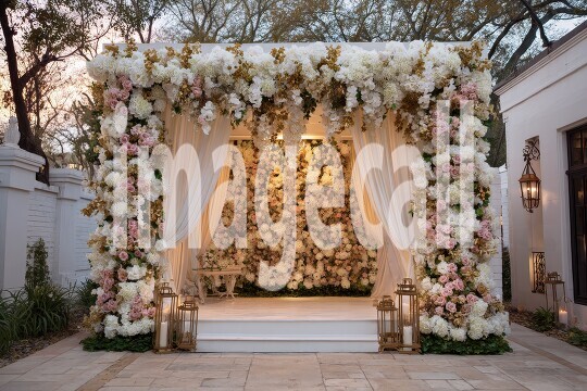 3603Floral Arch