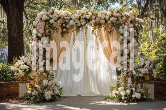 3611Floral Arch