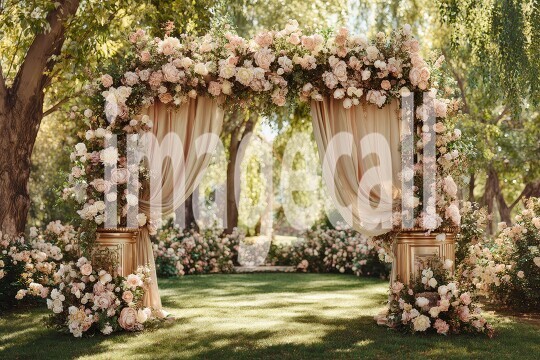 3643Floral Arch