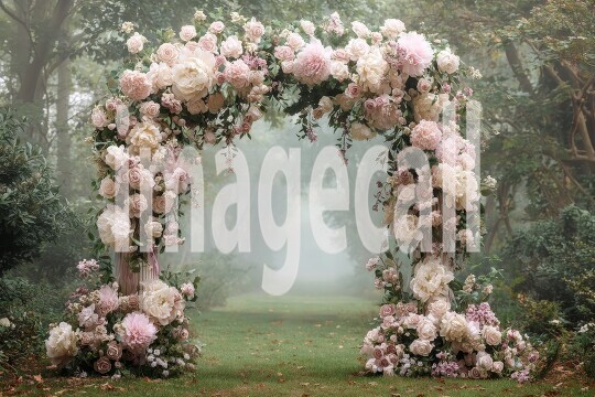 3647Floral Arch