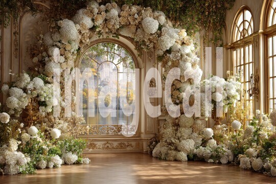 3649Floral Arch