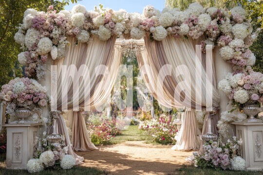 3655Floral Arch
