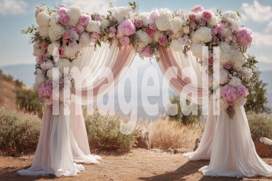 3656Floral Arch