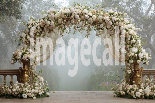 3658Floral Arch
