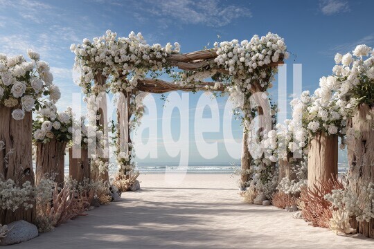 3664Floral Arch