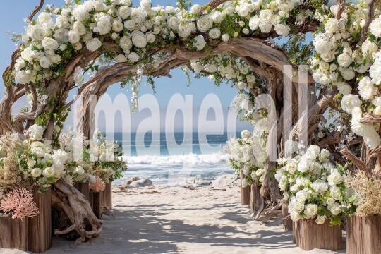 3665Floral Arch