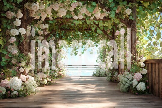 3674Floral Arch