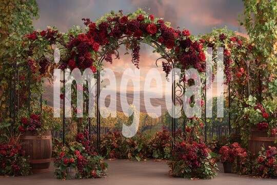 3682Floral Arch
