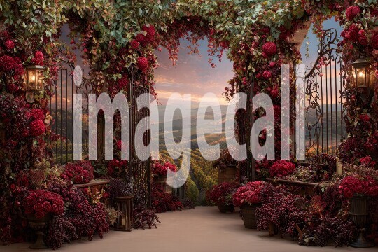 3683Floral Arch