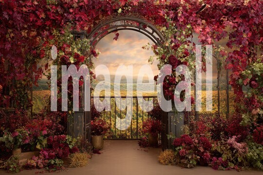 3692Floral Arch