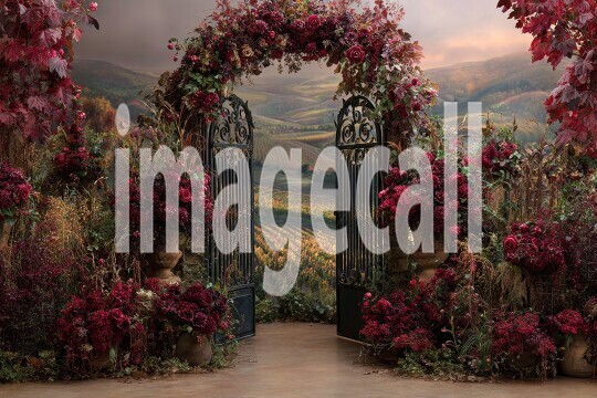3693Floral Arch