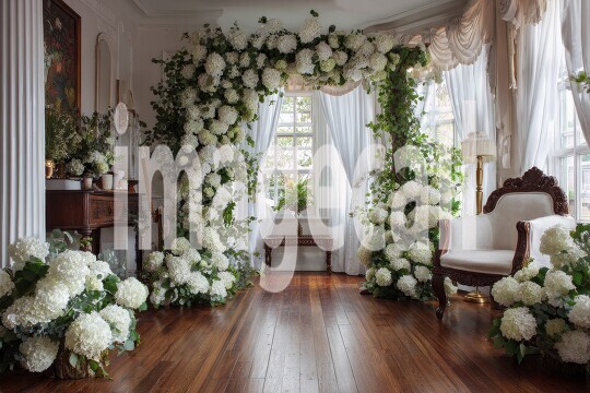 3719Floral Arch
