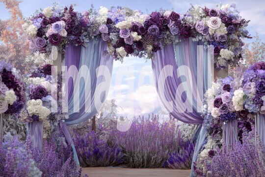 3722Floral Arch