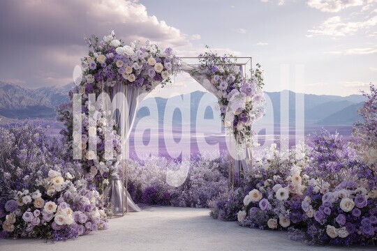 3724Floral Arch