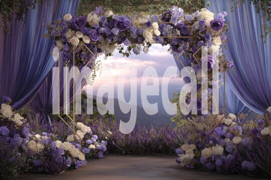 3738Floral Arch