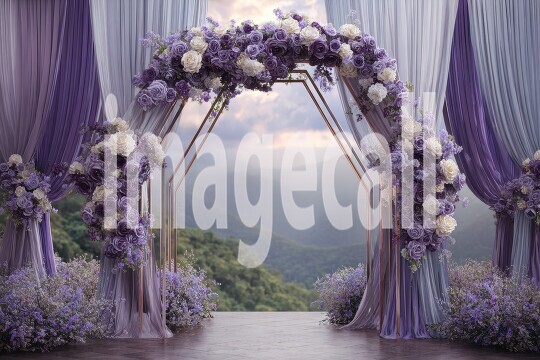 3739Floral Arch