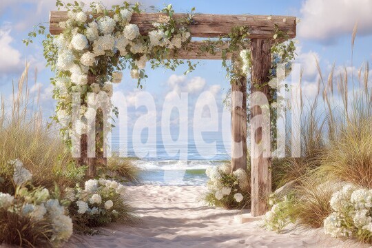 3741Floral Arch