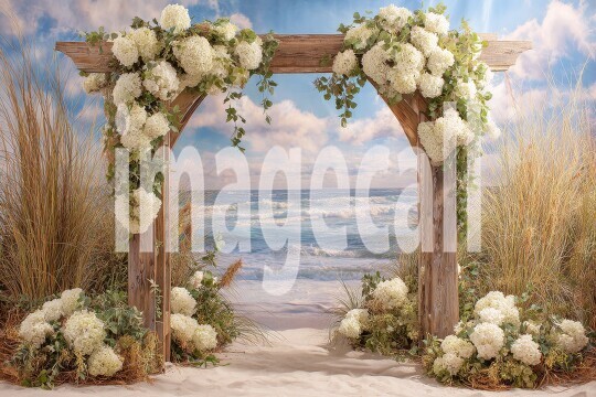 3743Floral Arch
