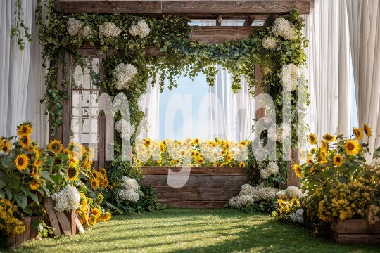 3745Floral Arch