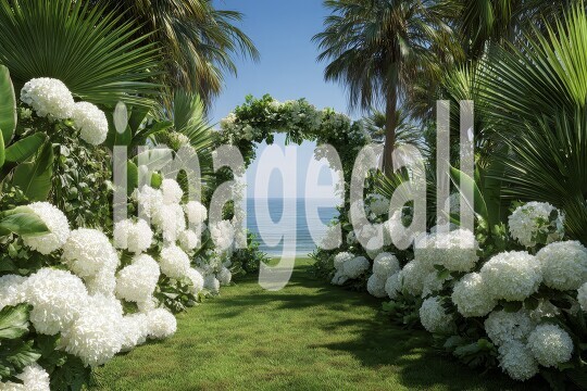 3752Floral Arch