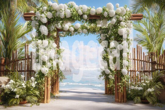 3753Floral Arch