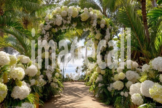 3755Floral Arch